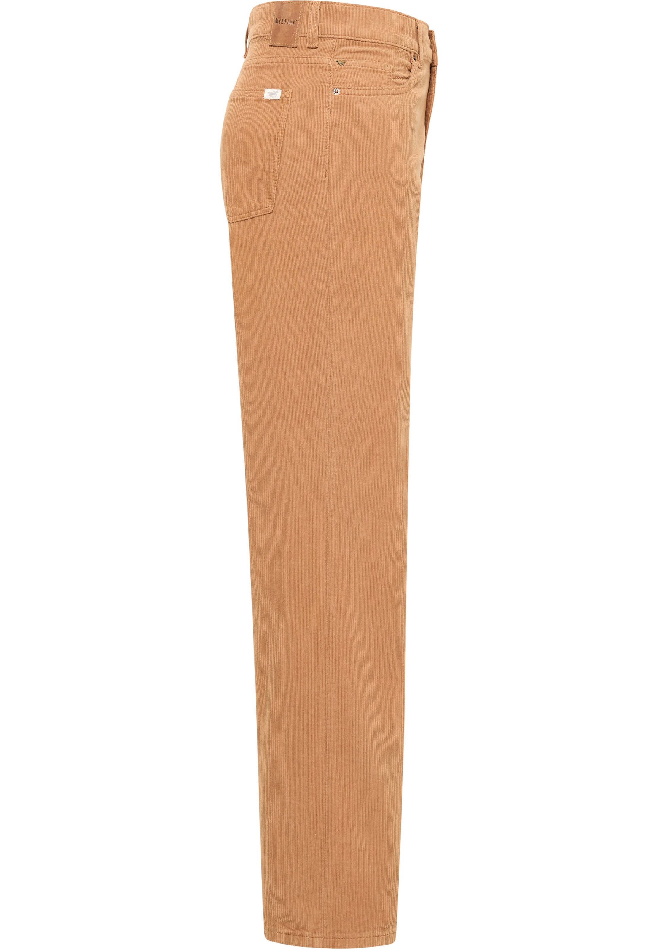 MUSTANG Loose fit Pants 'Madison' in Brown