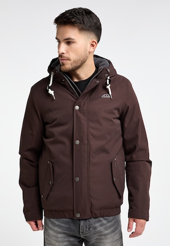 ICEBOUND Performance Jacket in Brown: front