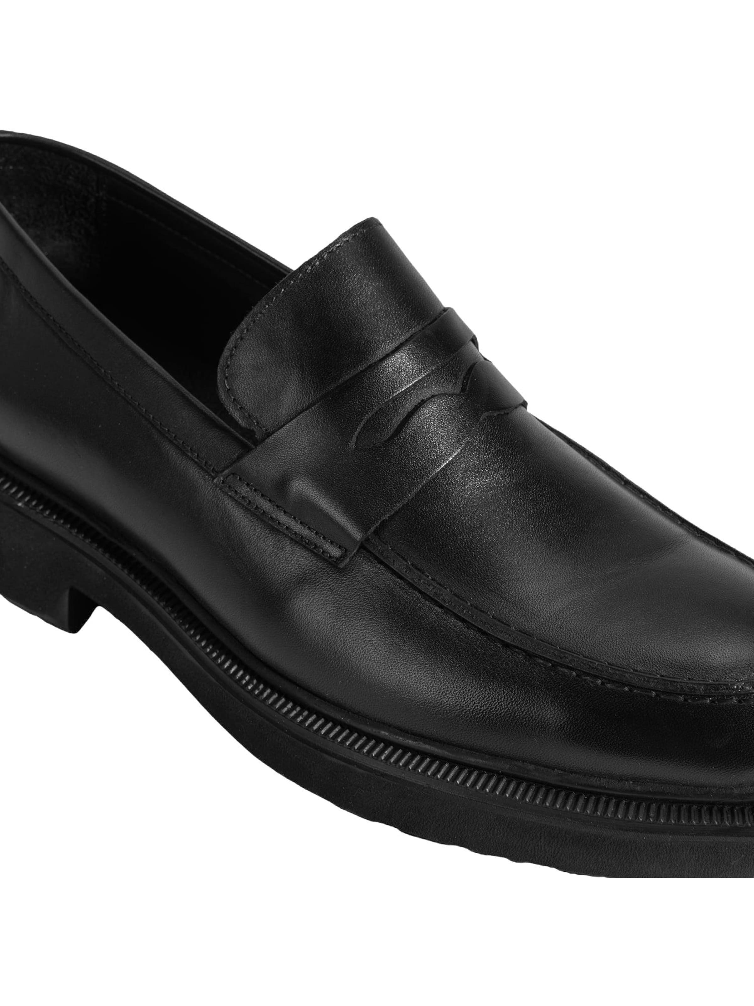 Desa Mocassins 'Slip-Ons' in Zwart