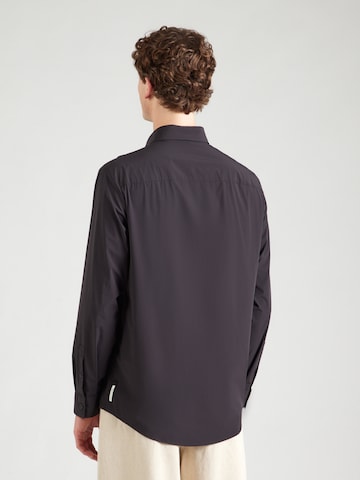 ARMANI EXCHANGE Regular Fit Hemd in Schwarz