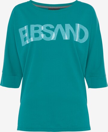 Elbsand Shirt in Blauw: voorkant