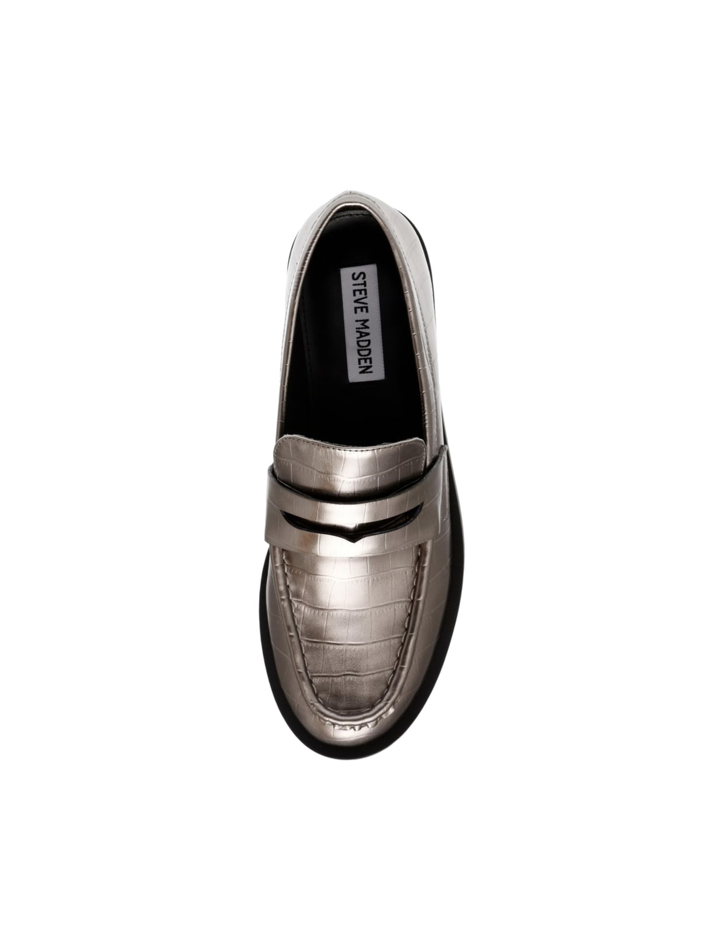 STEVE MADDEN Mocassins 'Harlem Pewter Shoes' in Grijs