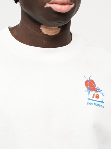 new balance Μπλουζάκι σε λευκό