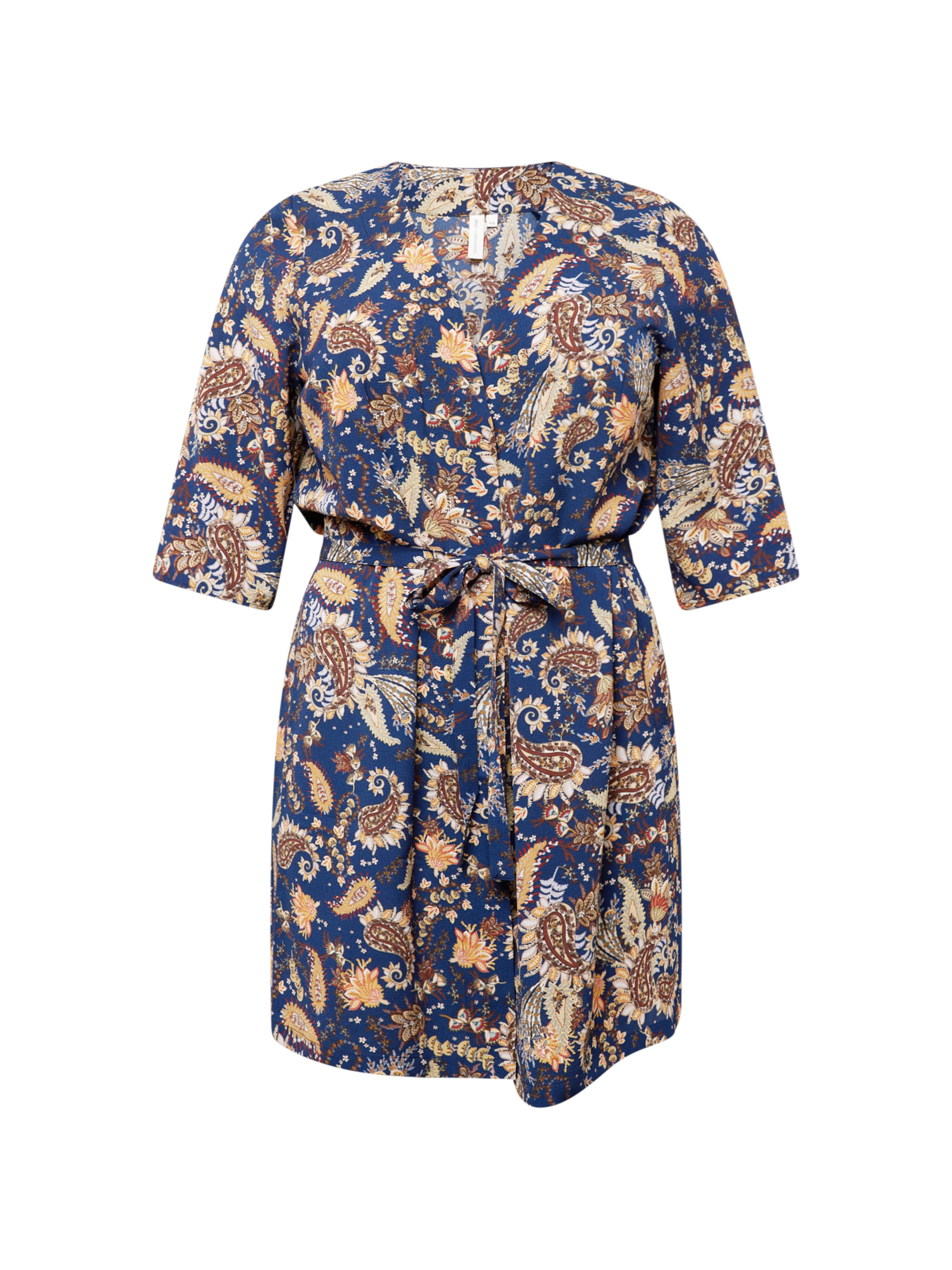 ONLY Carmakoma Kimono 'Luxiva' i blå: forside