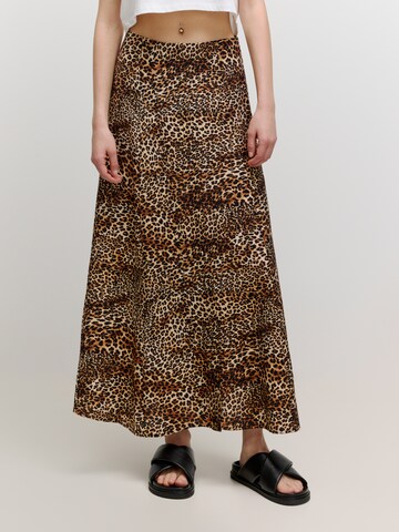 EDITED Skirt 'Fadila' in Brown: front