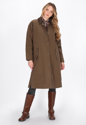Manteau mi-saison DreiMaster Vintage en marron
