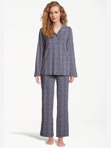 SEIDENSTICKER Pajama 'Light Stretch' in Blue