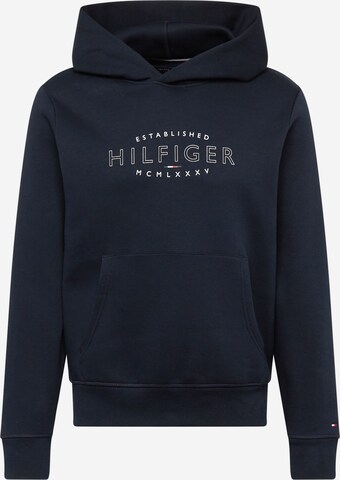 TOMMY HILFIGER Mikina - Modrá: predná strana