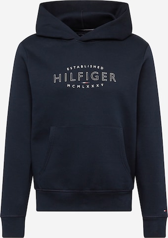 TOMMY HILFIGER Mikina – modrá: přední strana