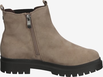 CAPRICE Chelsea boots in Beige