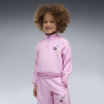 PUMA Athletic Sweatshirt in Pink: front