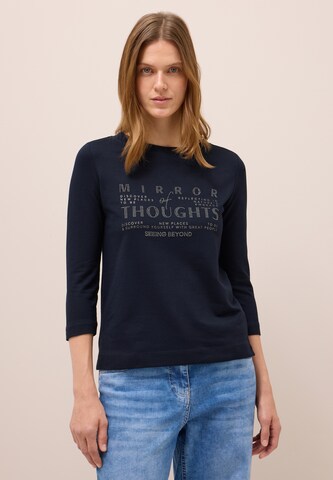 CECIL Shirt in Blue: front