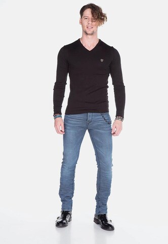 CIPO & BAXX Slimfit Jeans in Blauw