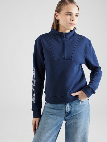 AÉROPOSTALE Sweatshirt in Blue: front