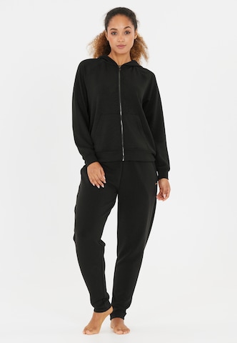 Athlecia Sweatjacke 'Jacey' in Schwarz