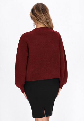 Pull-over faina en rouge