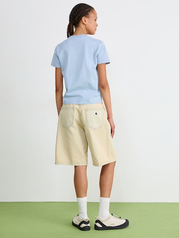 Carhartt WIP Loosefit Jeans 'Brandon Smith' in Beige