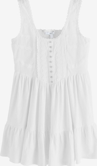 Next Mekko värissä valkoinen, Tuotenäkymä