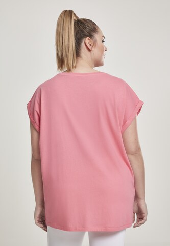 T-shirt Urban Classics en rose