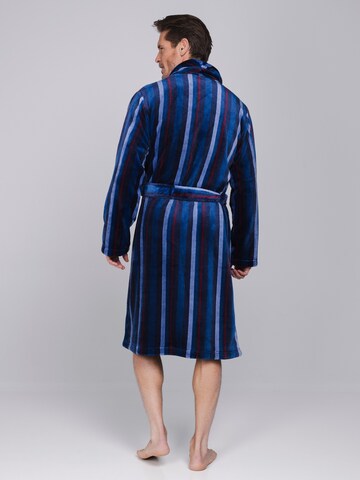 Pastunette Bathrobe long 'Northern Nights' in Blue