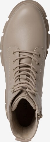 s.Oliver Schnürstiefelette in Beige