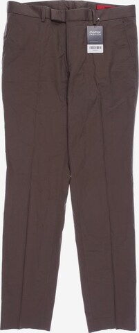 HUGO Red Pants in 33 in Brown: front