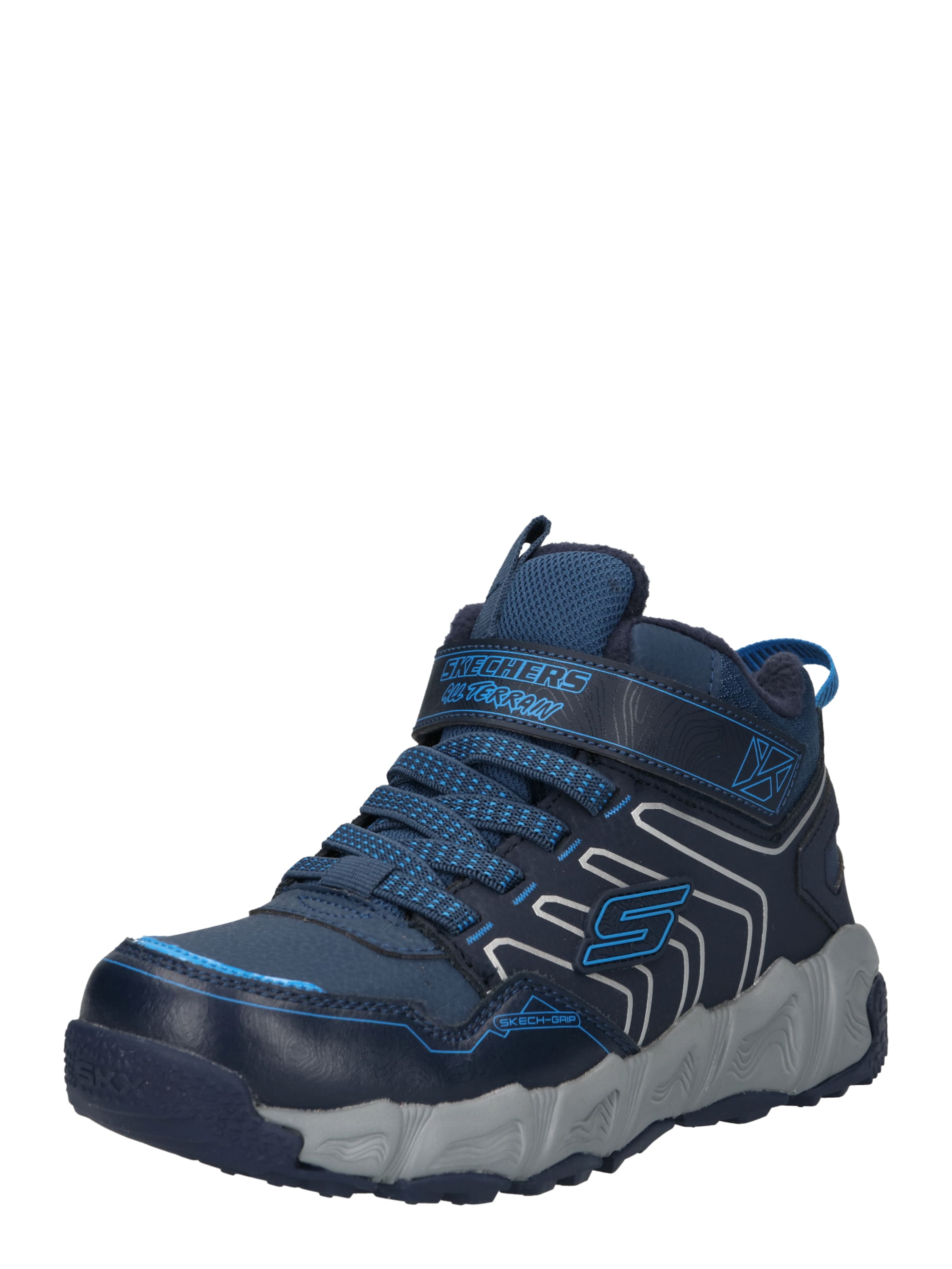 Skechers Kids Trainers in Blue: front