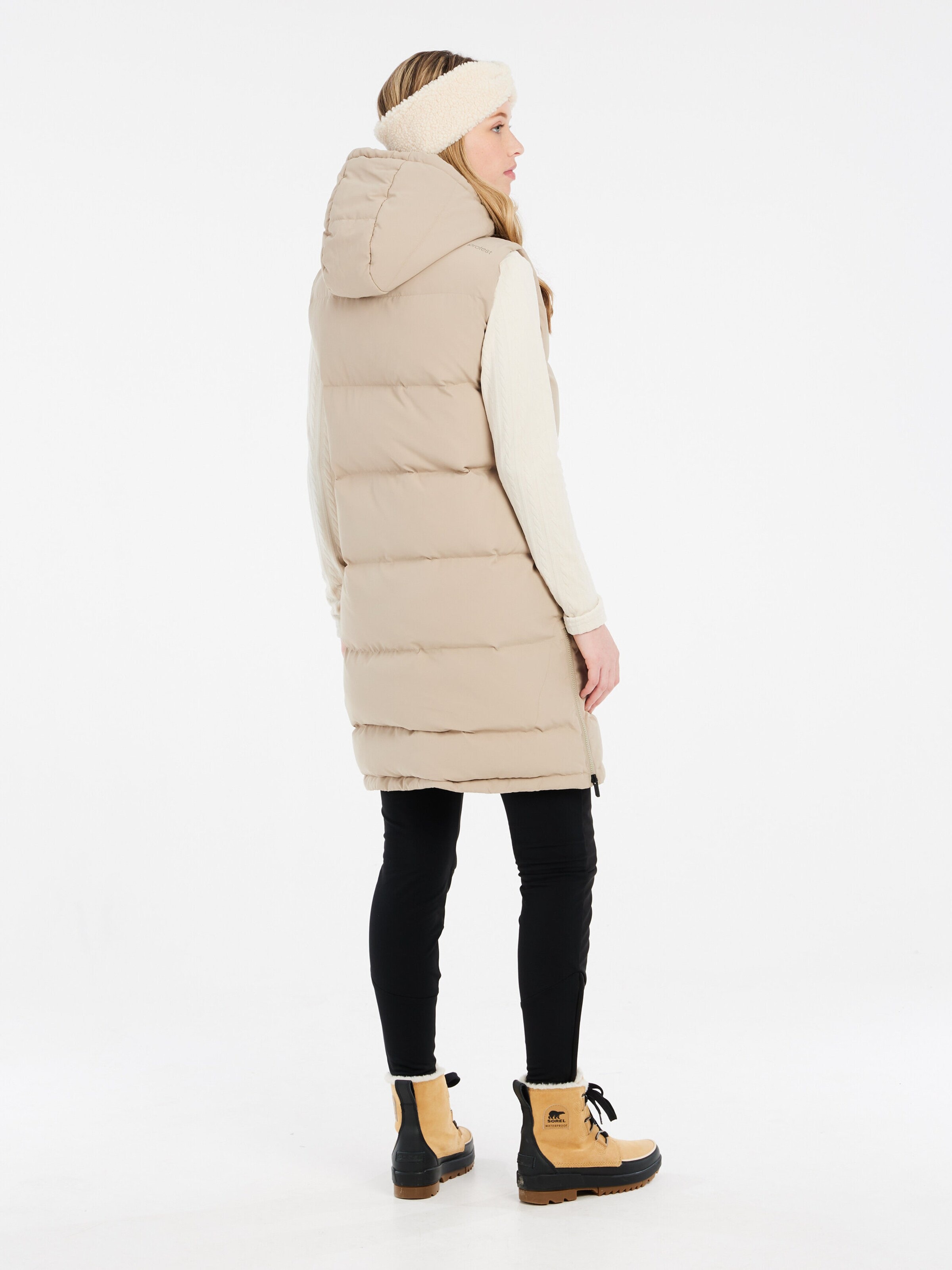 Gilet 'PRTMIASSY' PROTEST en marron
