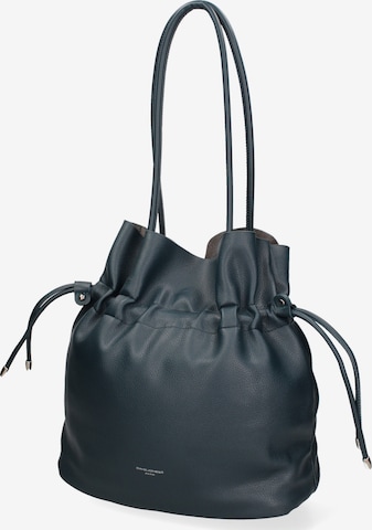 Borsa a sacco di David Jones in blu: frontale