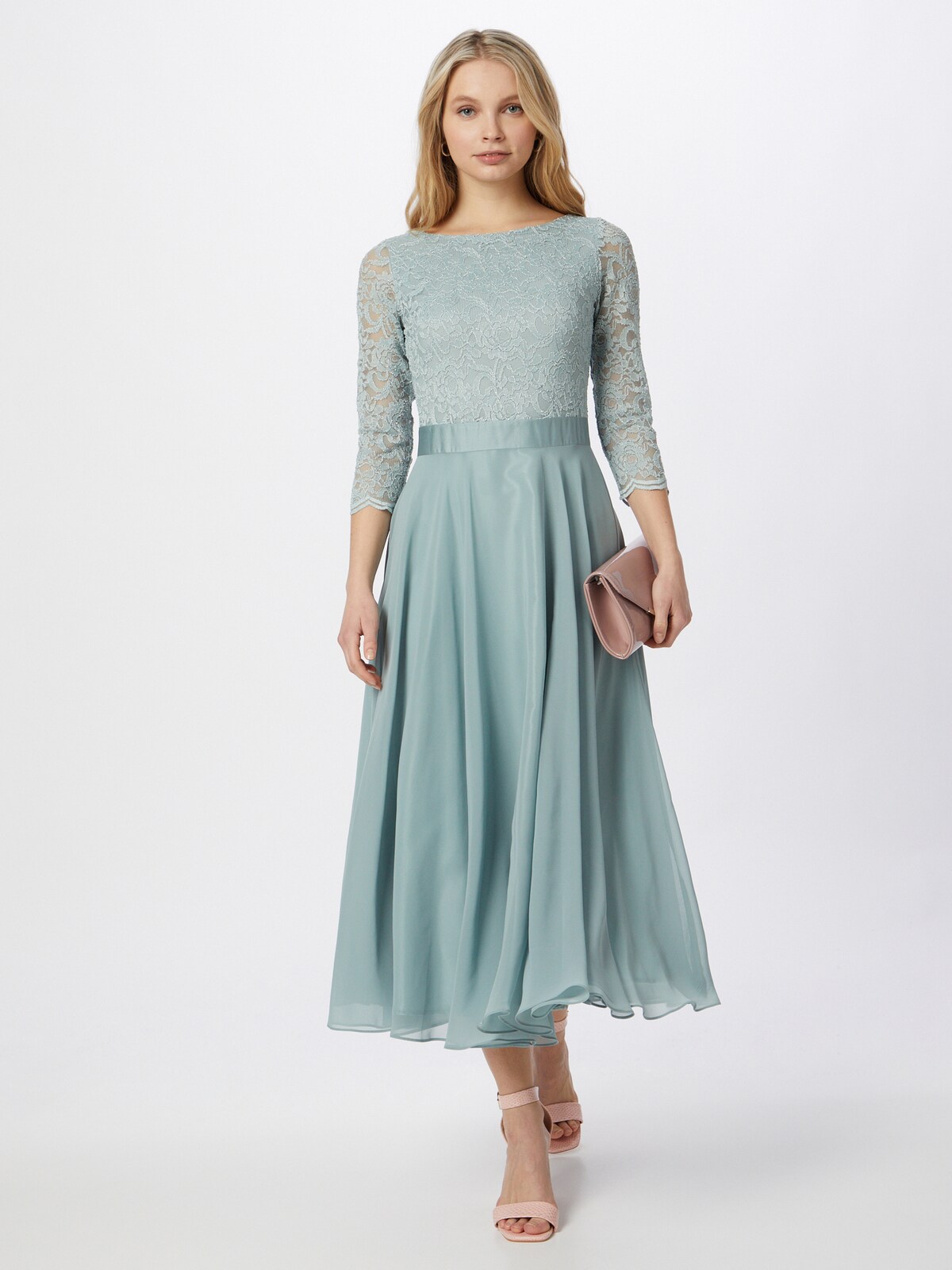 SWING Kleid in pastellgrün | ABOUT YOU