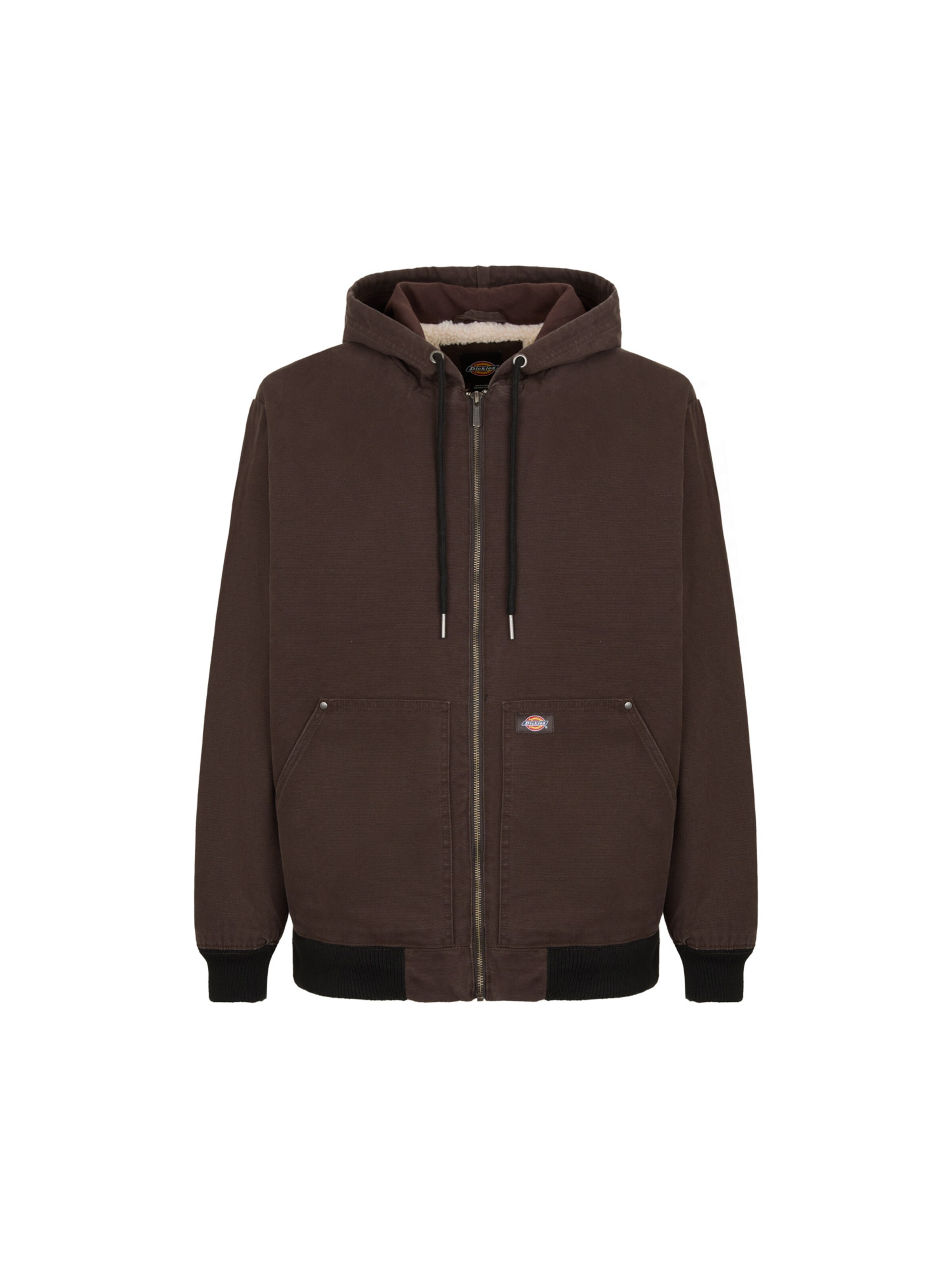 DICKIES Overgangsjakke 'DICKIES' i brun: forside