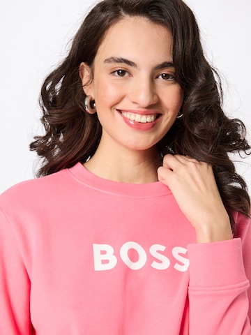 BOSS Orange Sweatshirt 'Ela' in Pink