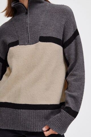 Pull-over 'Martha' b.young en gris