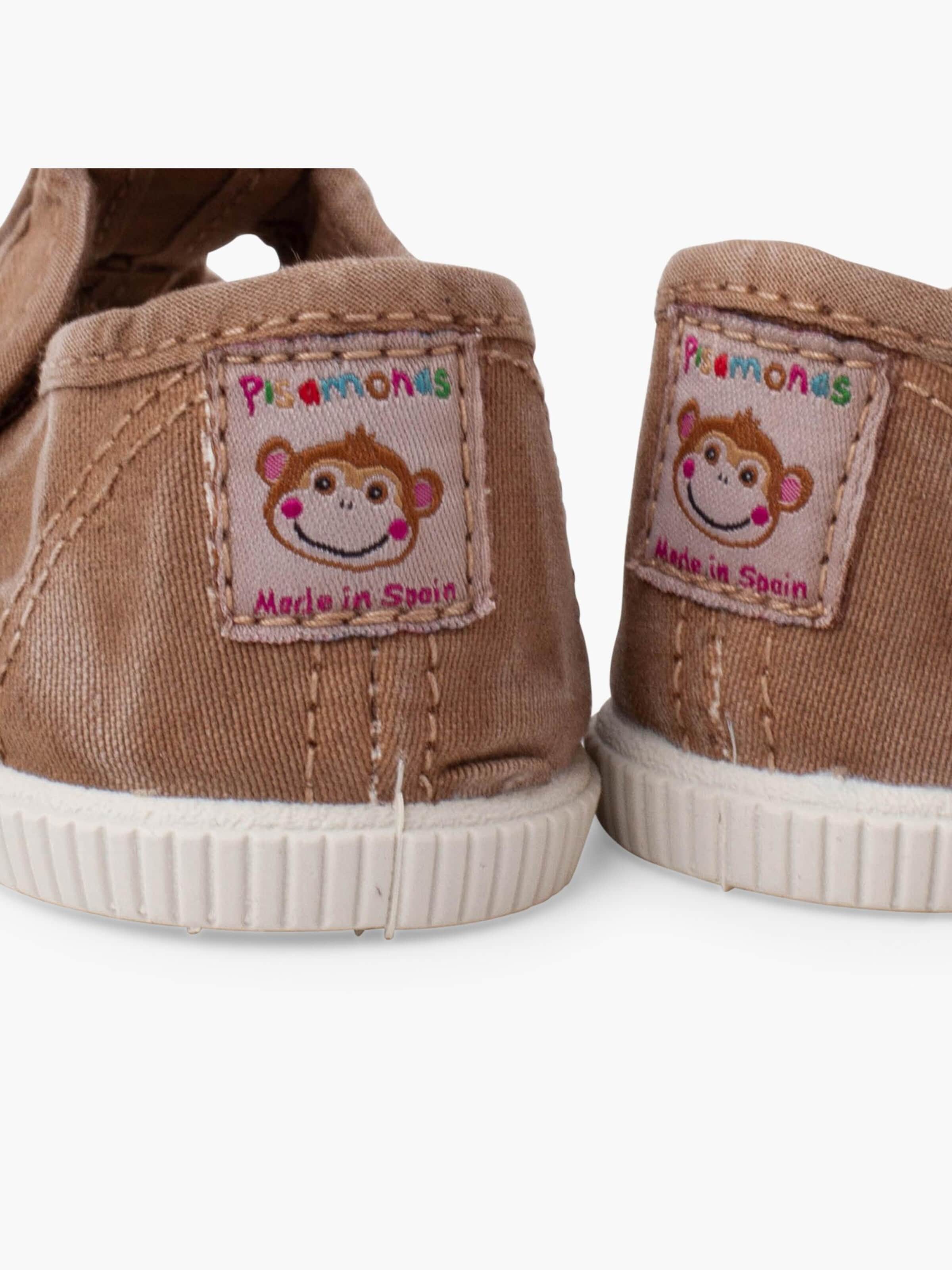 Pisamonas Buty dziecięce w kolorze brązowy