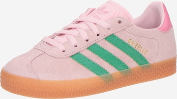 ADIDAS ORIGINALS Кроссовки 'Gazelle' в Ярко-розовый: спереди