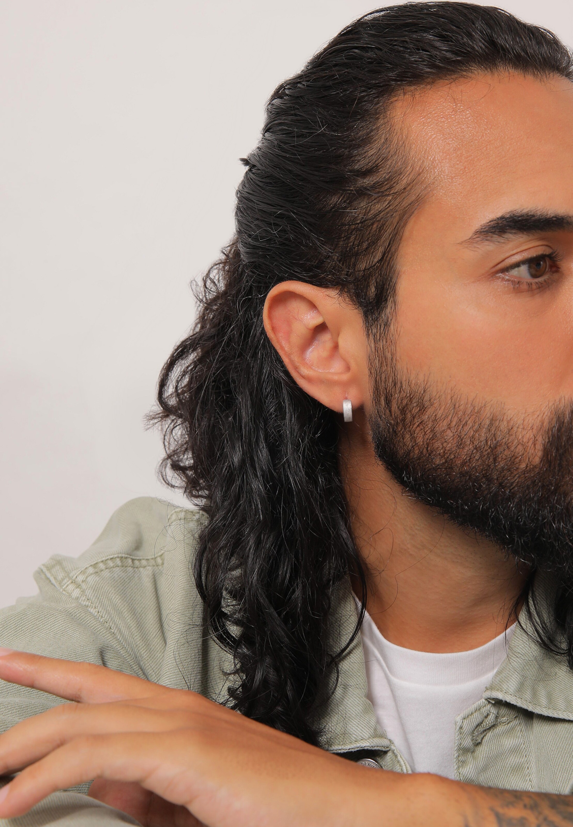 KUZZOI Earring in Silver