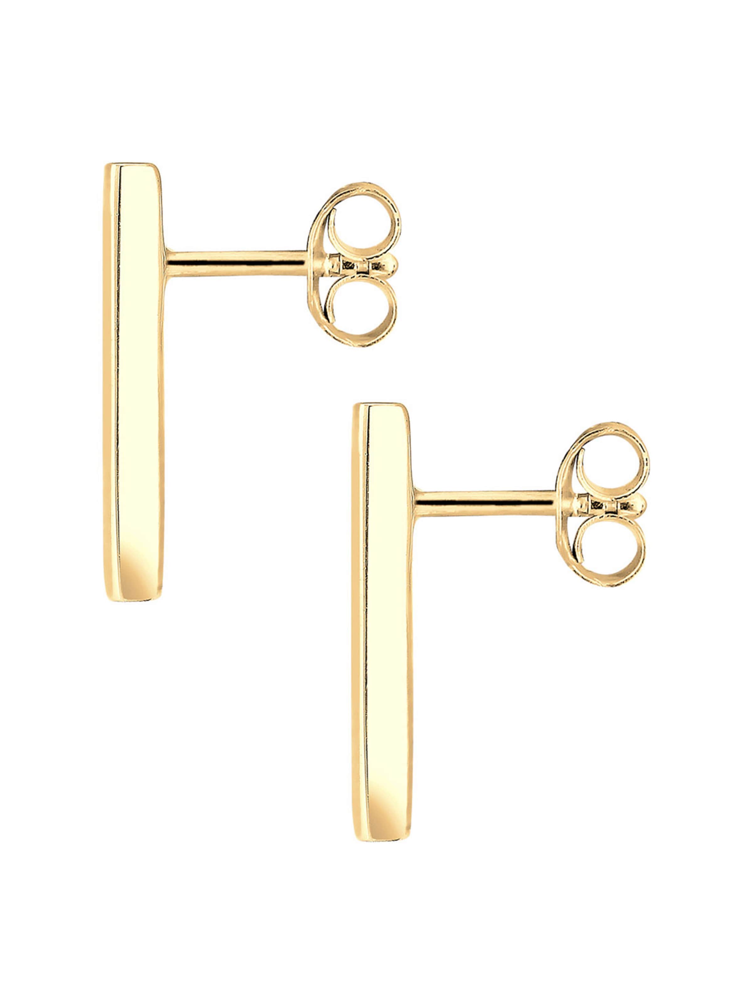 ELLI Náušnice 'Geo' – zlatá