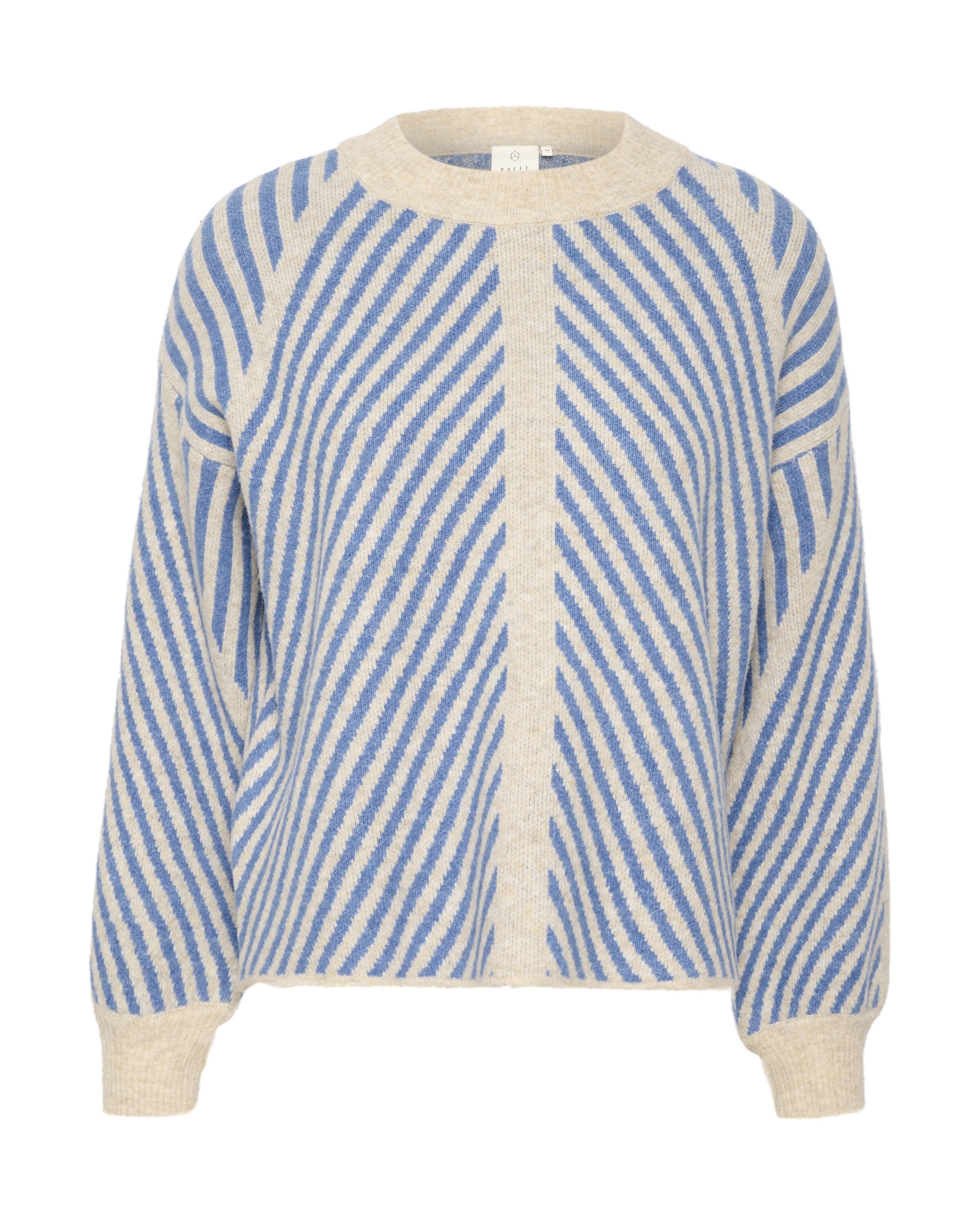 Kaffe Pullover 'Vera' in Blau: Vorderseite