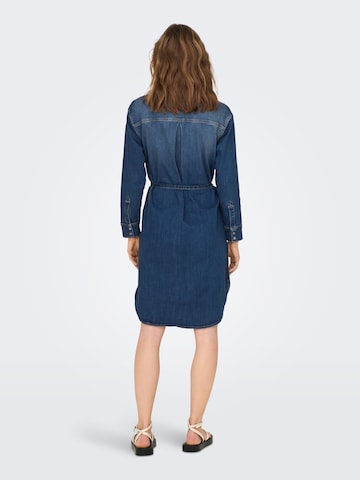 ONLY Shirt Dress 'MARIE' in Blue