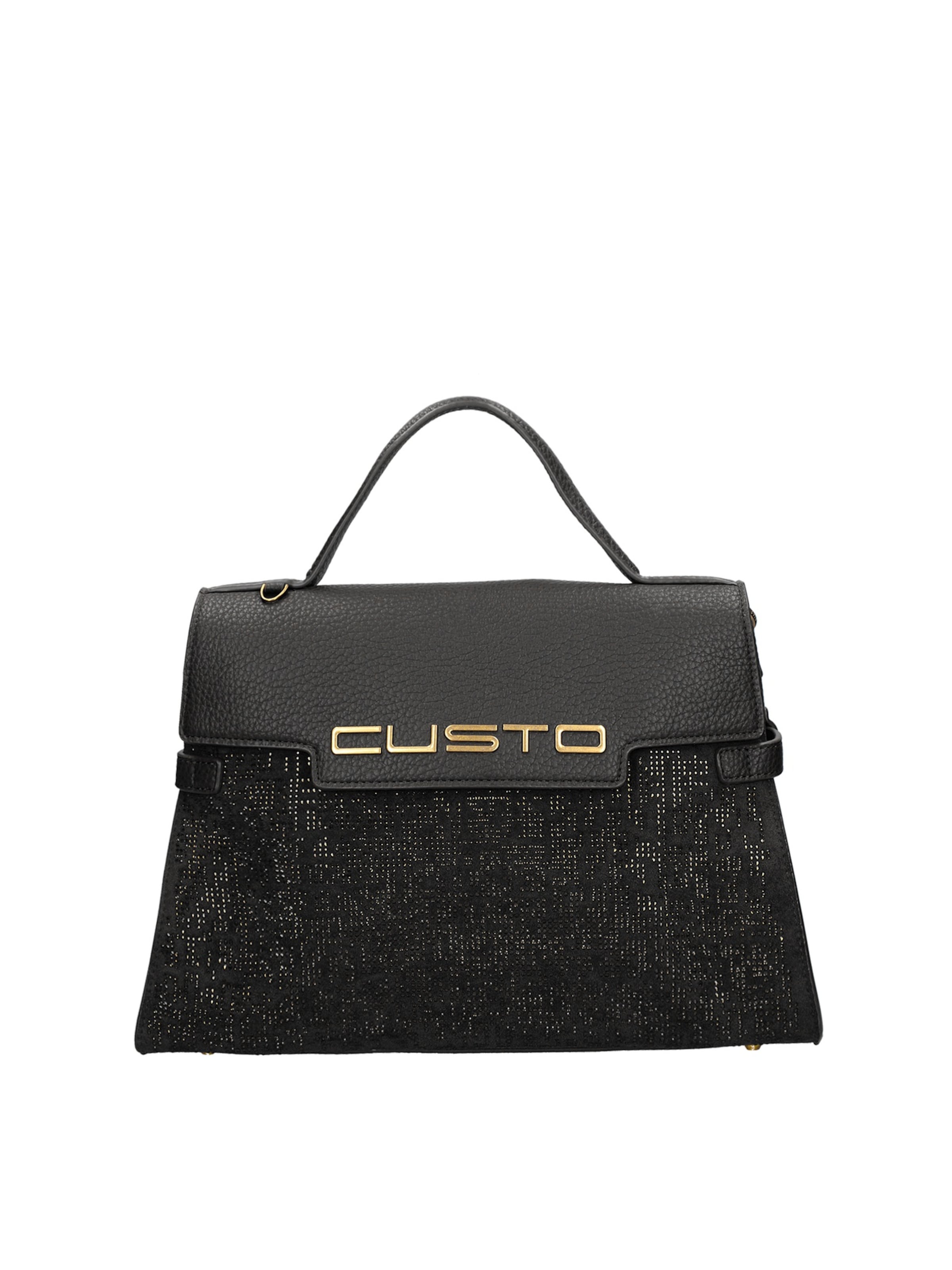 Custo Barcelona Handtas 'Iduna Ultra' in Zwart: voorkant