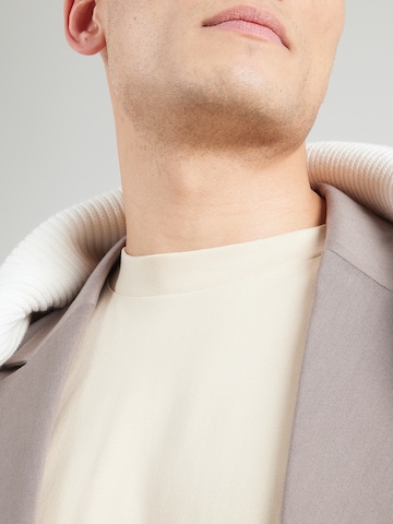 SELECTED - Camiseta 'SLHBOB' en beige