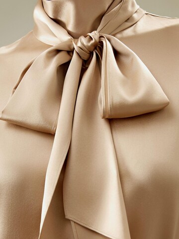 Camicia da donna di Lilysilk in beige