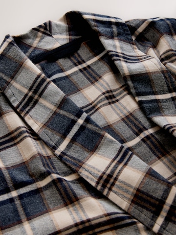 Next Банный халат длинный в Серый