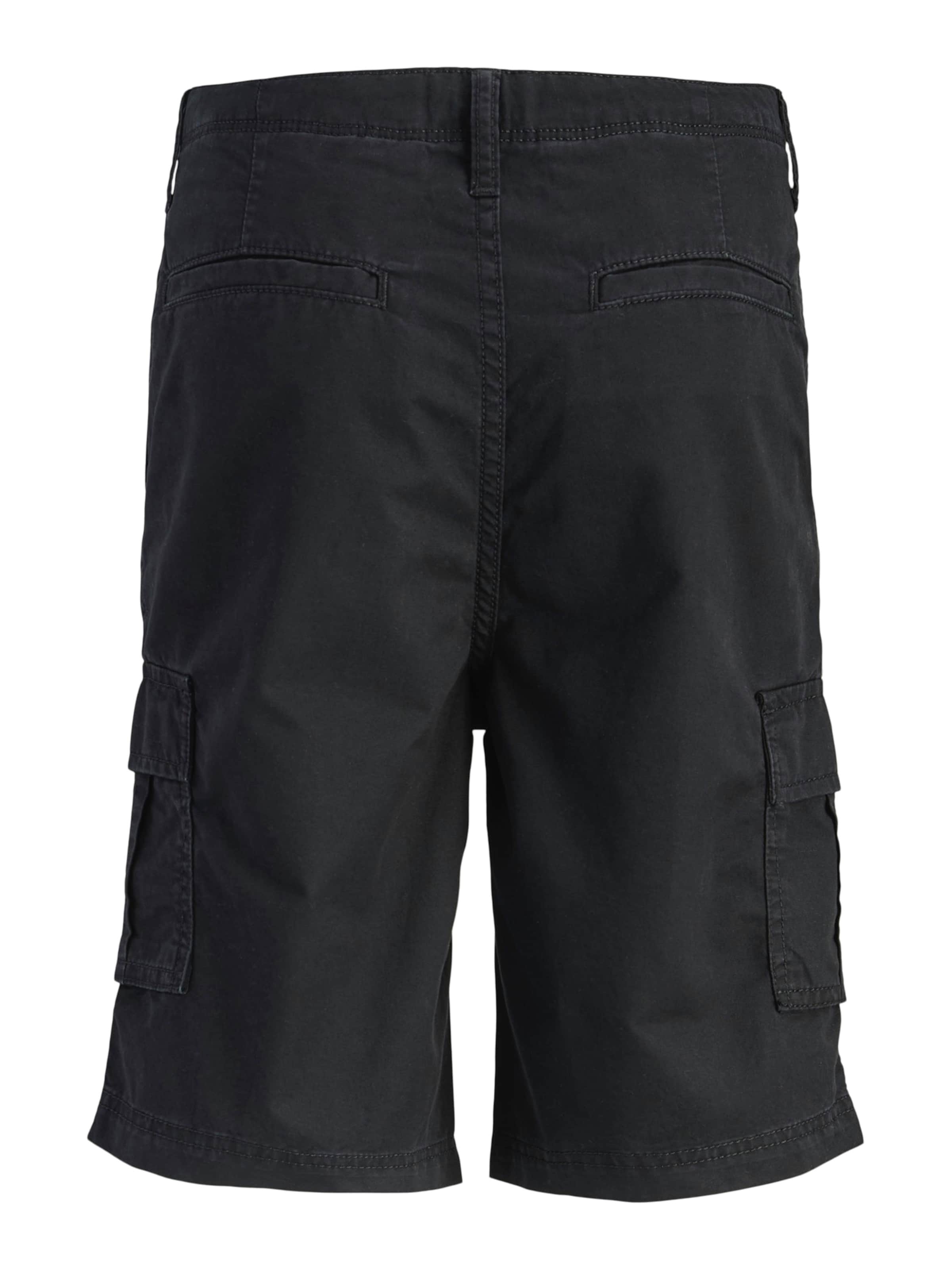 JJ Rebelregular Hlače 'JREBCORY' - crna boja