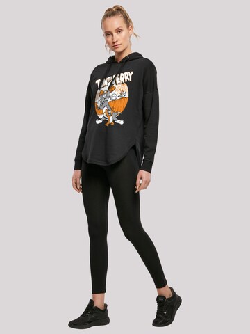 F4NT4STIC Sweatshirt 'Tom And Jerry Play Baseball' in Zwart