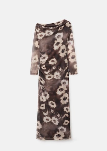 MANGO Kleid 'Amaia' in Braun