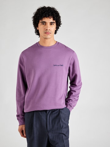 Lyle & Scott Sweatshirt in Lila