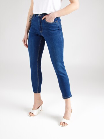 Coupe slim Jean Dorothy Perkins en bleu : devant