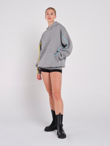 Rockupy Sweatshirt 'Peyton' in Grey