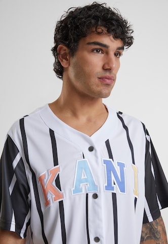 Karl Kani Regular fit Πουκάμισο 'KM241-040-1' σε λευκό